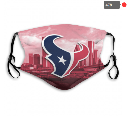 NFL Houston Texans #8 Dust mask with filter